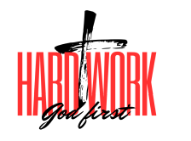 Hard Work God First Northstar graphic